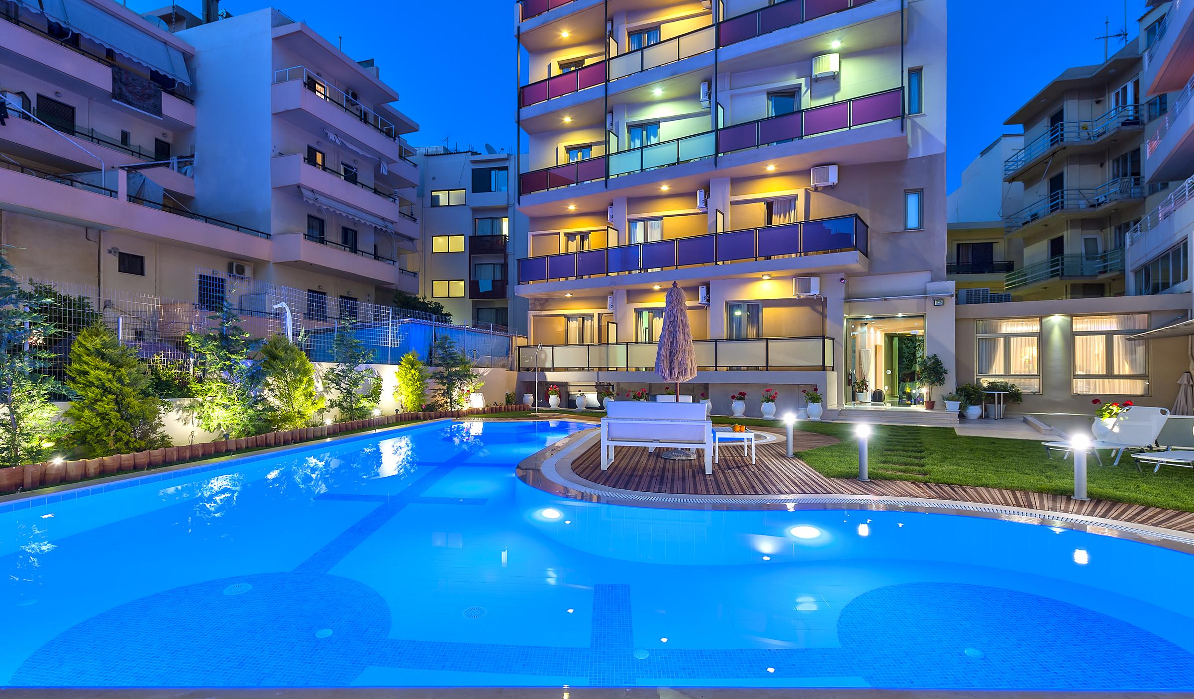 Leonidas Hotel & Apartments Rethymno  Екстер'єр фото