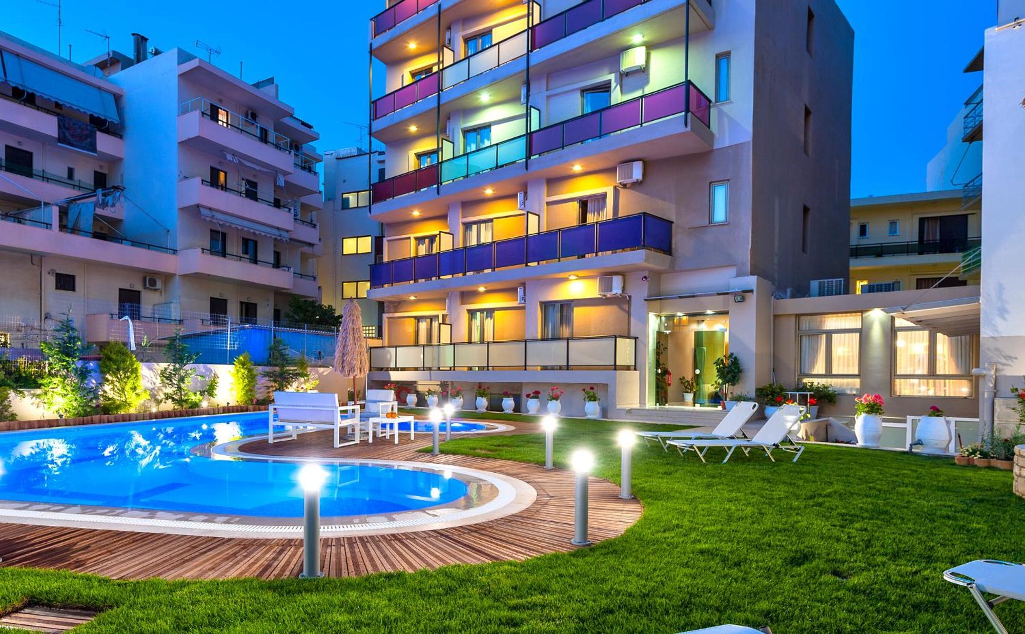 Leonidas Hotel & Apartments Rethymno  Екстер'єр фото