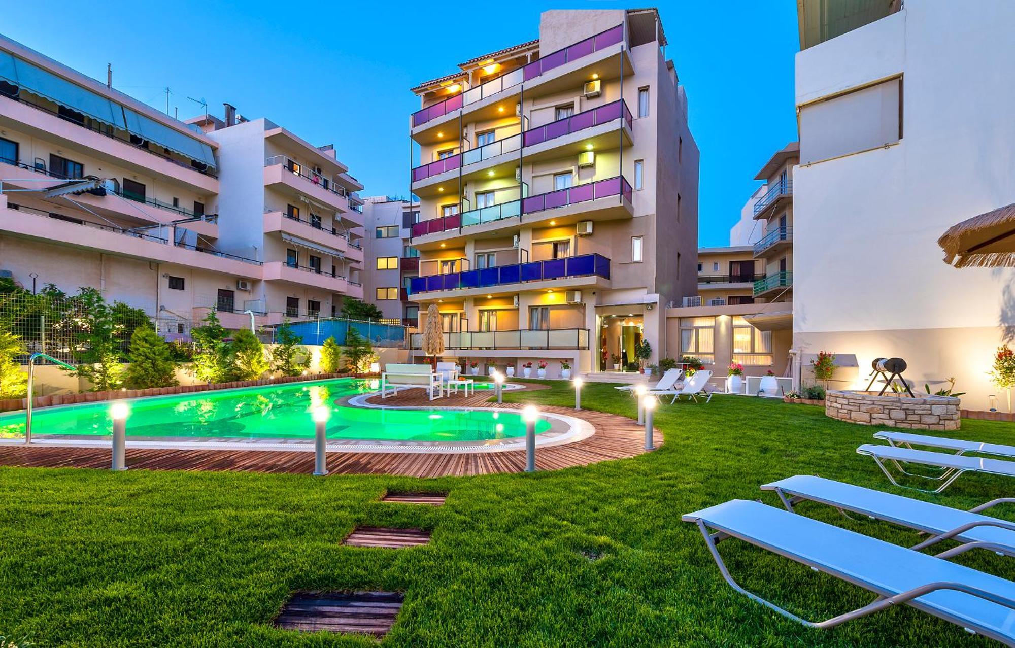 Leonidas Hotel & Apartments Rethymno  Екстер'єр фото
