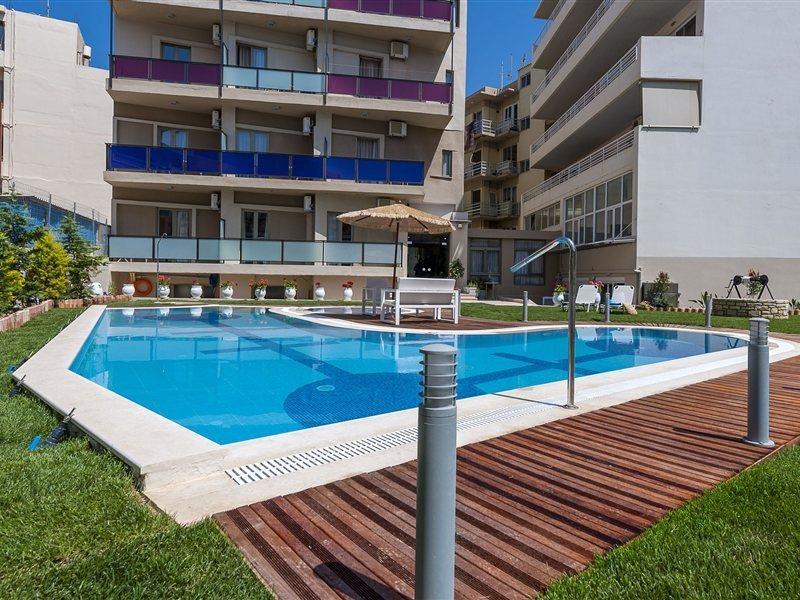 Leonidas Hotel & Apartments Rethymno  Екстер'єр фото