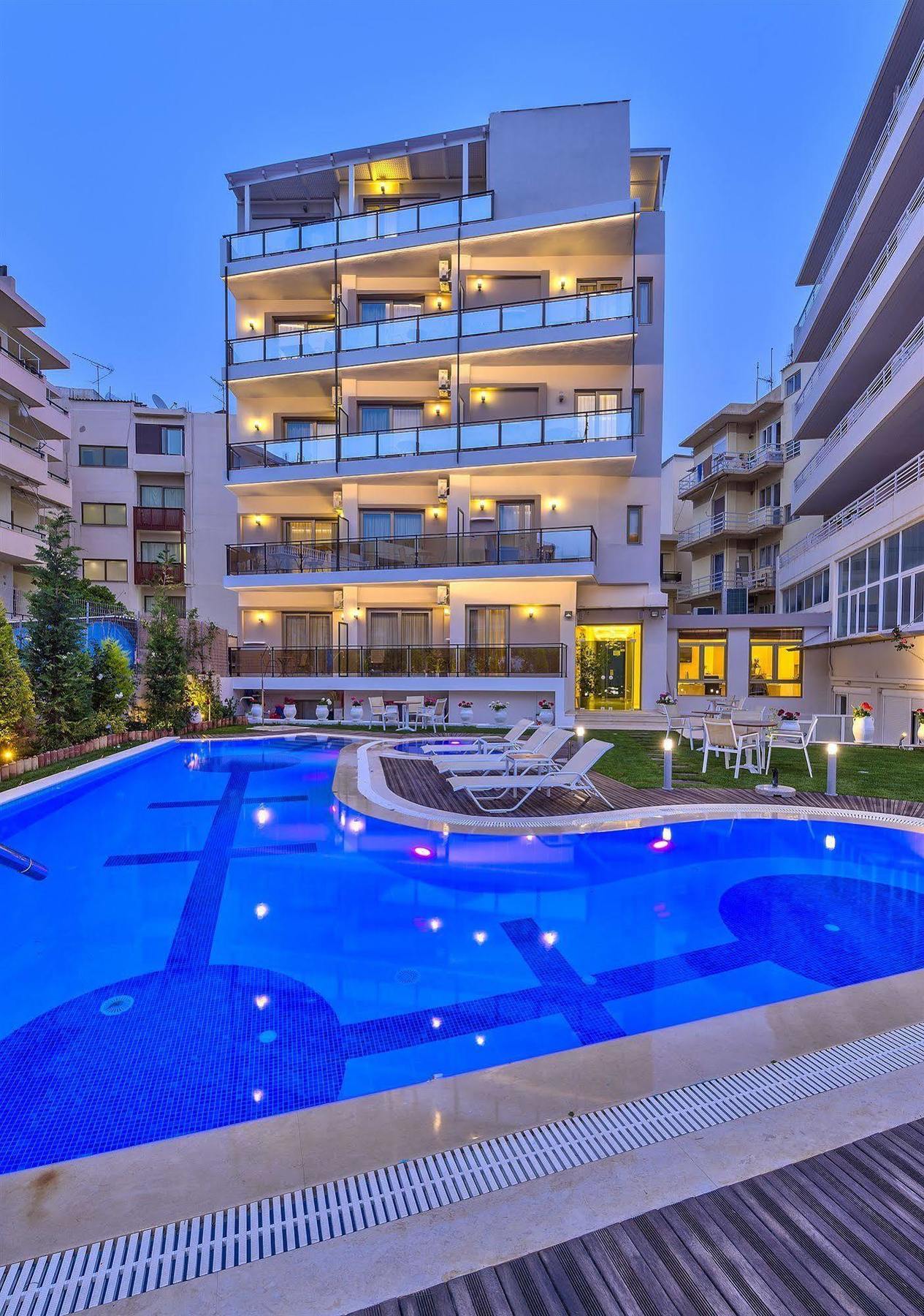 Leonidas Hotel & Apartments Rethymno  Екстер'єр фото
