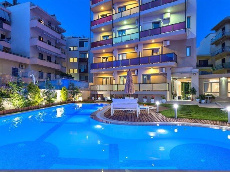 Leonidas Hotel & Apartments Rethymno  Екстер'єр фото